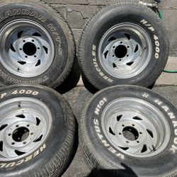 Weld Racing 6 lug 15x8 aluminum rims. Chevy, Toyota, Nissan, etc 