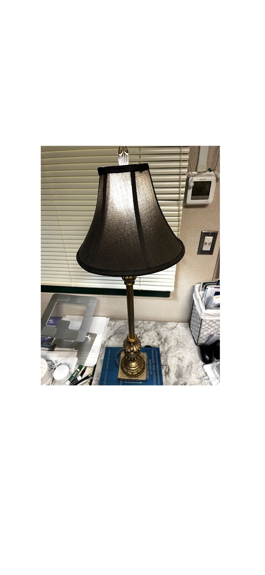 Vintage Lamp With Shade