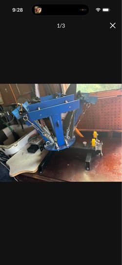 4 Color 1 Station Screen Printing Press – Excellent Condition