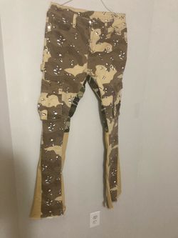 Army flared jeans
