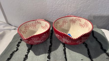 small Ceramic Bowls Set of 2