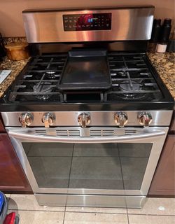 Gas oven range