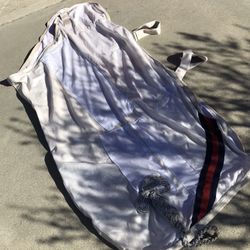 Repaired And Cleaned Scrim Sheet