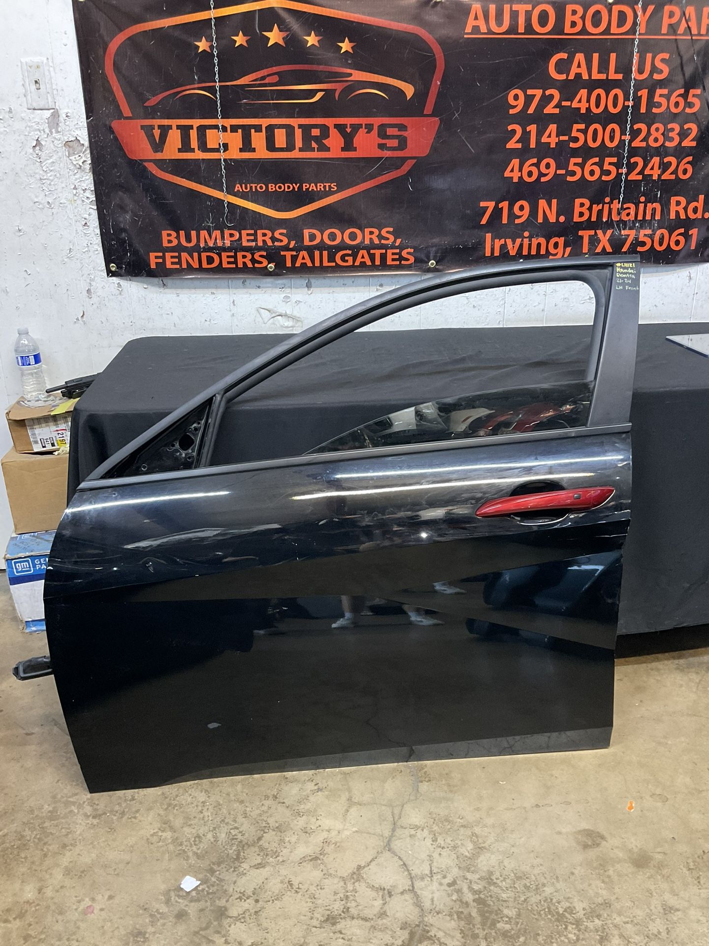 HYUNDAI ELANTRA 2021-2024 LH FRONT DOOR OEM