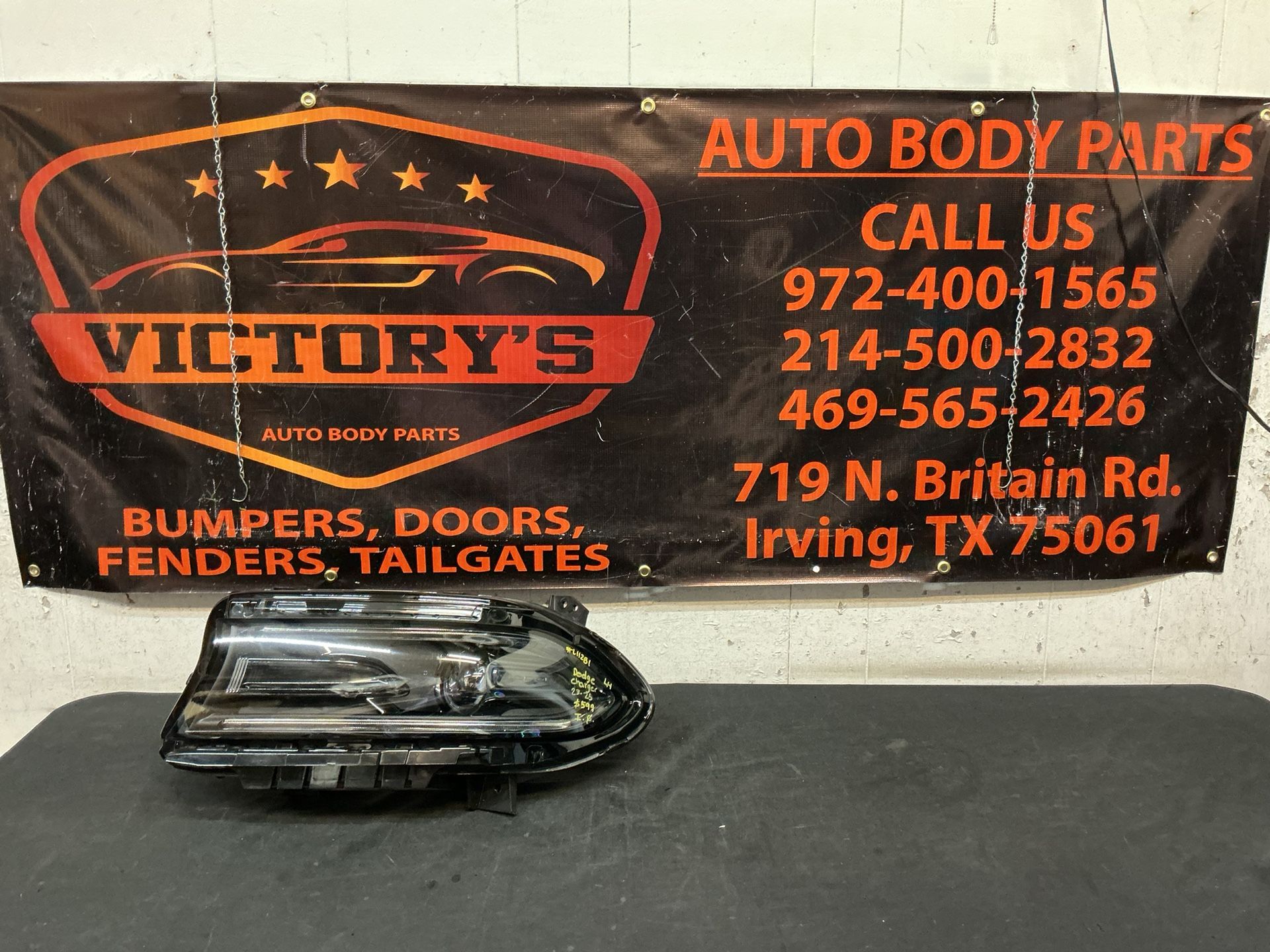 DODGE CHARGER 2023-2025 LH HEADLIGHT OEM