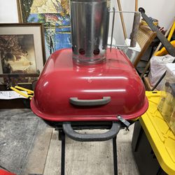 Americana Charcoal Grill With Chimney Starter