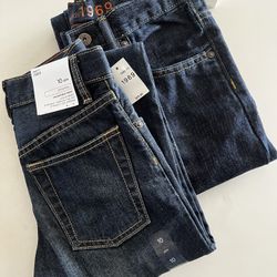 2 NEW boys size 10 GAP jeans