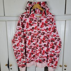 Bape Camoshark full zip up