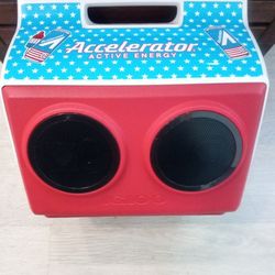 Cooler W/ Bluetooth Speakers