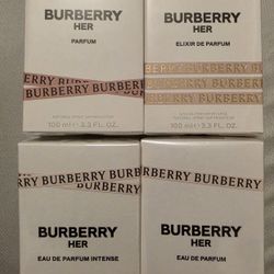 Burberry Her - 3.3 Oz Bottles 