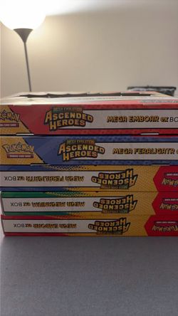 Ascended hero’s pokemon ex boxes