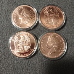 Copper Round .999 Pure