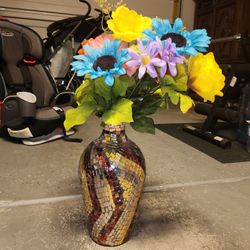 Decorating Vase And Flowers