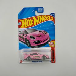 2025 Hot Wheels Pink Porsche 911 GT3 RS