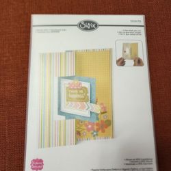 Sizzix 11 Die set for Flip It Cards square #559175. Avondale