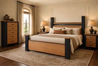 4-Piece Like NEW Luxury KING BEDROOM Set