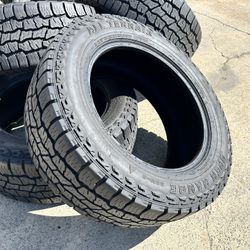  4 LIKE NEW MAZAMA OPEN RANGE ALL TERRAIN LT295/55R20 90%