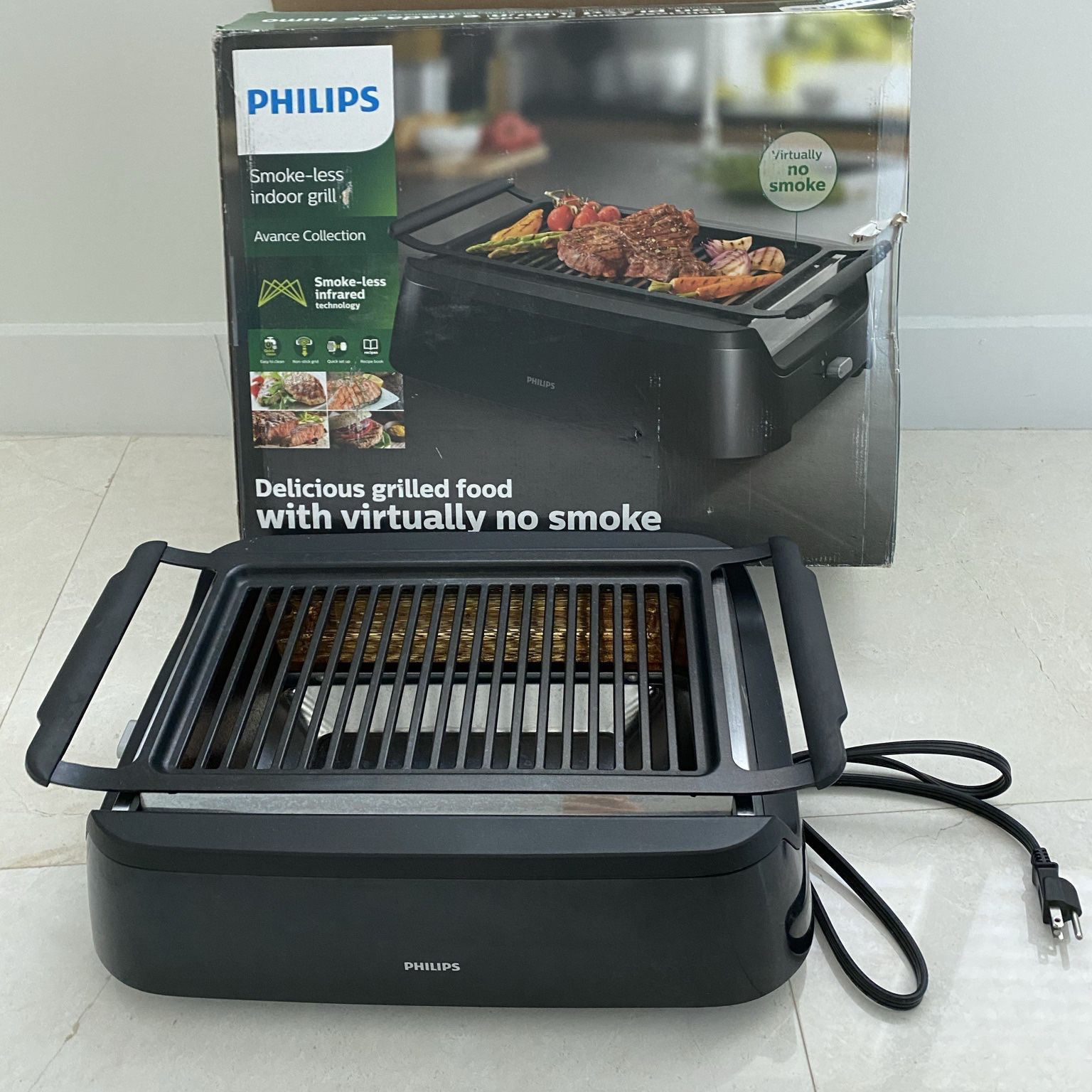 Philips Smokeless Grill for Sale in Miami Beach, FL - OfferUp