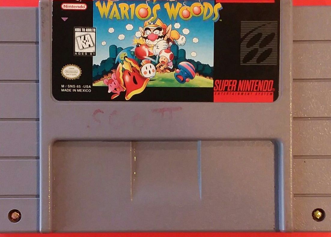 SNES Warios Woods