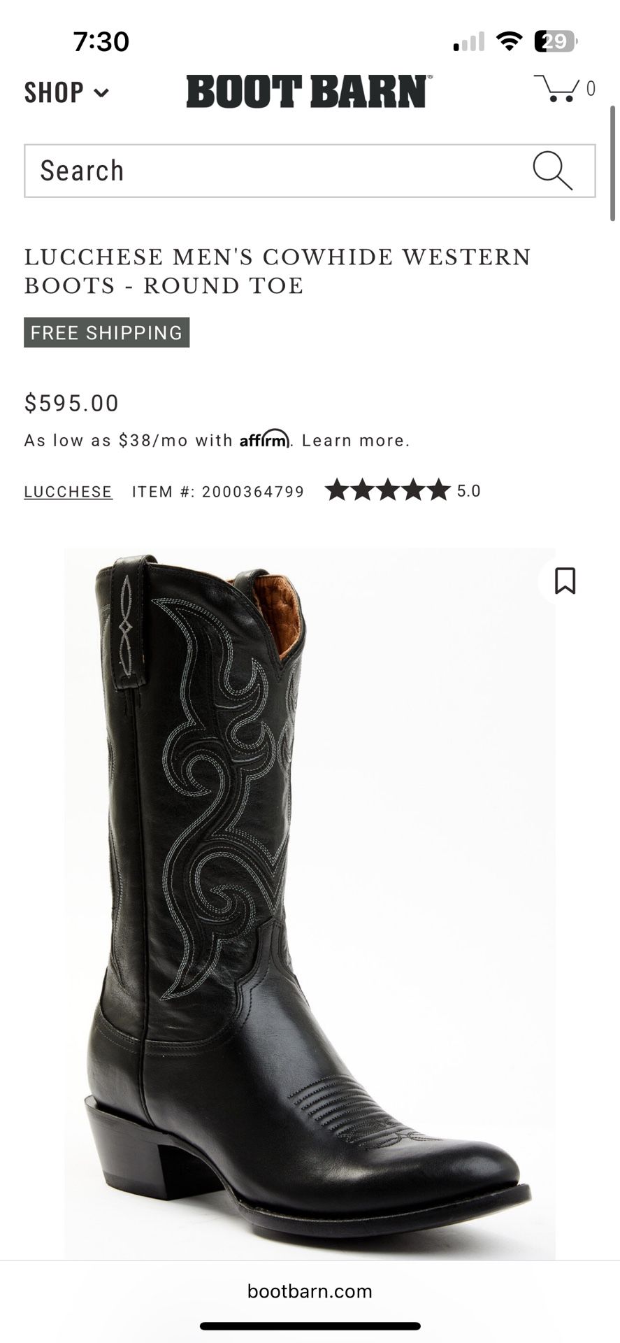 Lucchese Boots