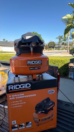 Ridgid 6 Gallon Air Compressor 150 psi NEW