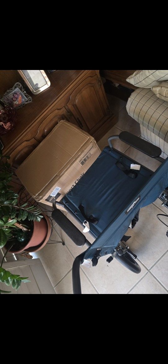 MedLine Transport WheelChair