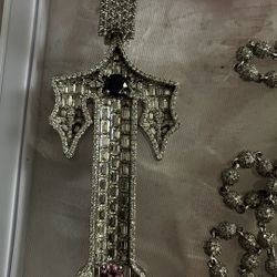 Custom Trapstar Pendant (Moissanite)