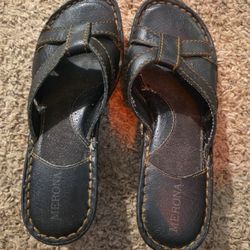 Merona Leather Sandals 
