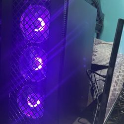 STG Aubron Gaming Desktop PC(NEW) With Monitor Keyboard Mouse And Speaker