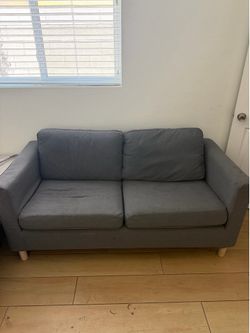 Gray Loveseat Couch