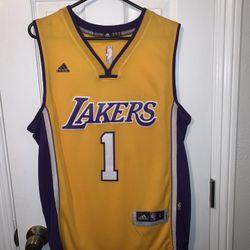 D’lo Russell Lakers Jersey Small
