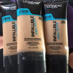 New L’Oréal Infallible Pro Glow Foundations 