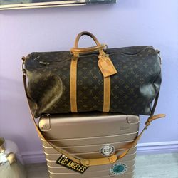 Louis Vuitton Keepall 55 duffle bag