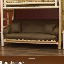 Lakeland Mills Twin Over Futon Bunk