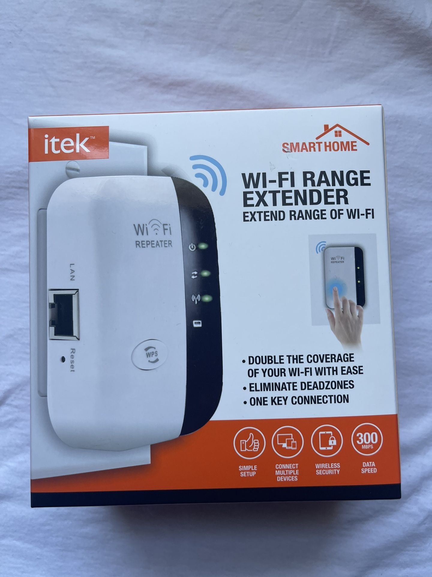 WiFi Range Extender Signal Booster up to 3000sq.ft