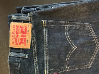Levi’s 559 Relaxed Straight Jeans Men’s 38x30 Dark Wash