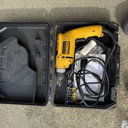 Dewalt Drill with power Cord 