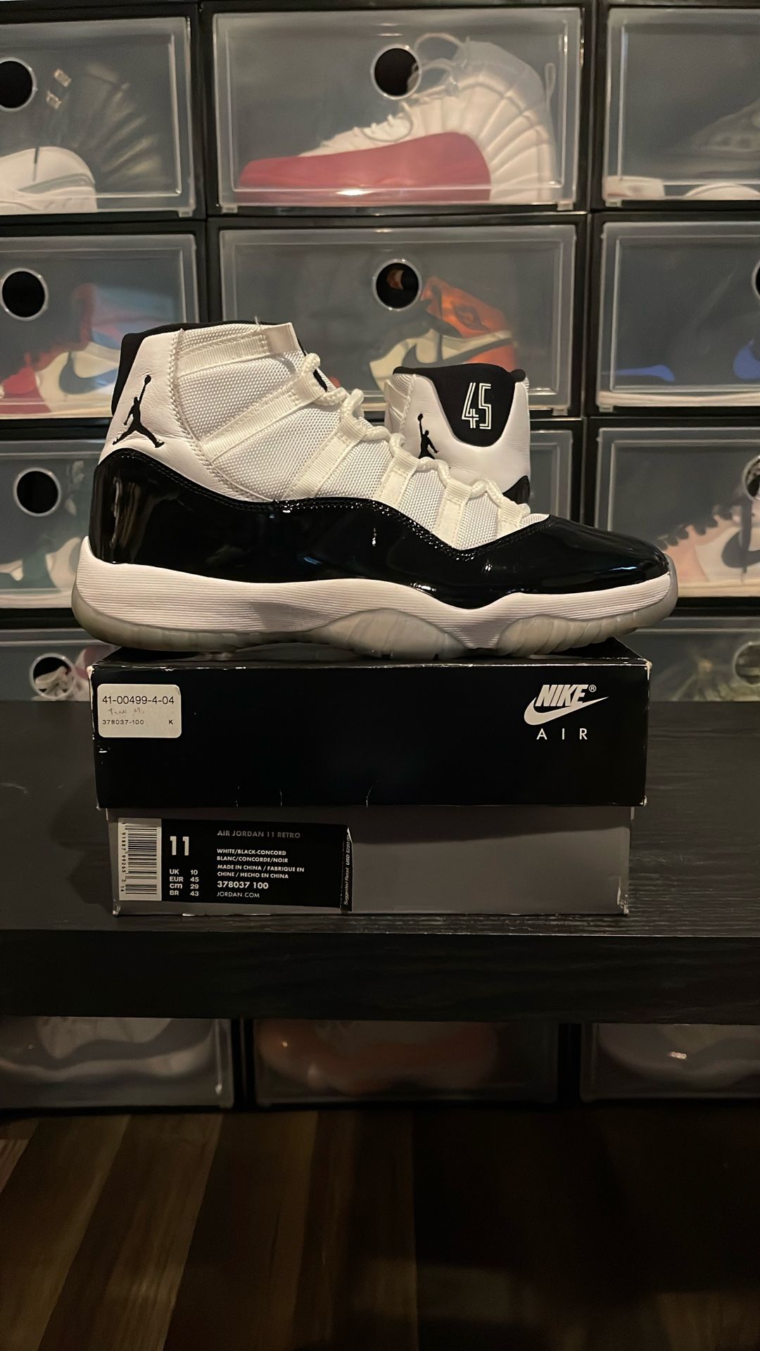 AIR JORDAN 11 RETRO CONCORDS SZ 11