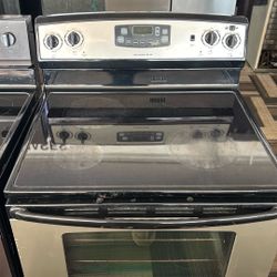 Admiral electric glass top stove