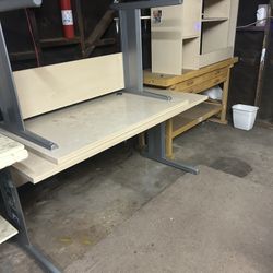 Office School Computer Study Desk 3 Piece AL Shaped 