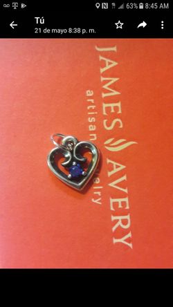 New james Avery Heart charm