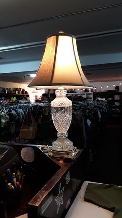 Beautiful crystal lamp only $25.00!