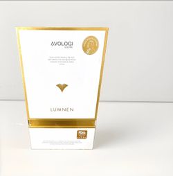AVOLOGI LUMNEN Non-Invasive Laser Face/Skin Device White/Gold Wrinkles