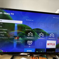 35 Inch Ruko Tv Works Fine Moving 