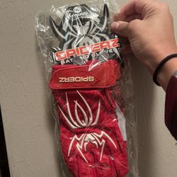 New Men’s Xl Baseball Softball Spiderz Batting Gloves 