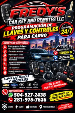 Llaves y controles para carro
