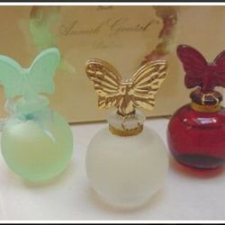 ANNICK GOUTAL 3 Butterfly Pure Parfum Set .Extremely Rare VINTAGE SET .