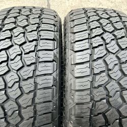 275 55 20 MILESTAR PATAGONIA AT NEW TAKE OFF 2 TIRES