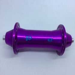 Ringle Front Hub 36 Hole Vintage Mountain Bike Purple Anodized