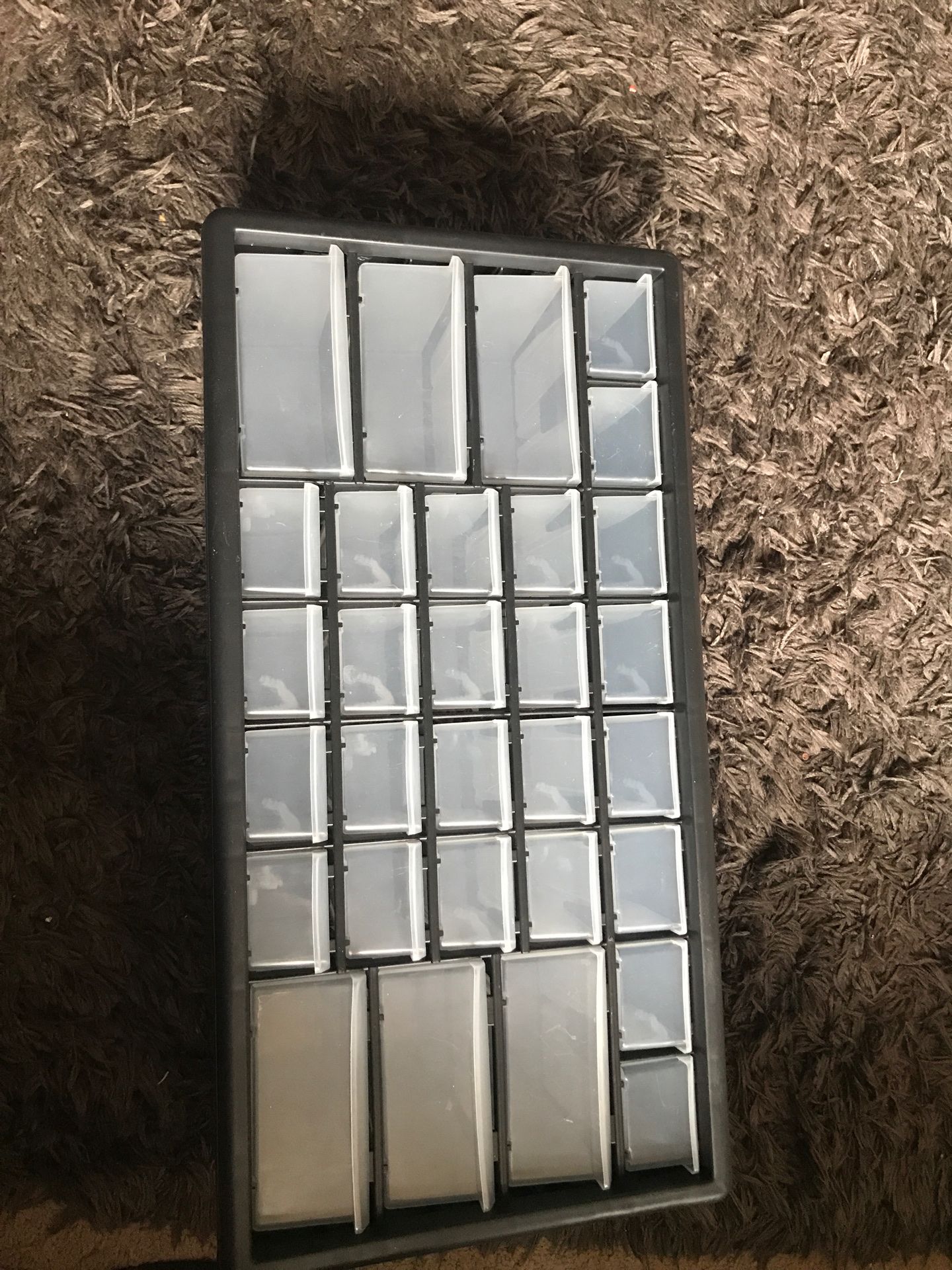 Jewelry box with many shelves